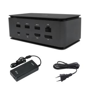 Metal Docking Station - USB4.0 Dual Display 4k Hdmi - Power Delivery  80w + Universal Charger 112w