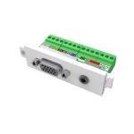 V3 Module Vga-f And Minijack Female 15-pin D-sub Connector For Pc Output