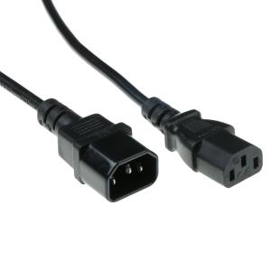 Power Connection Cable 230v C13 To C14 Black 7m (ak5121)