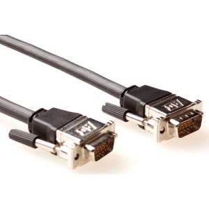 Vga Connection Cable Male-male With Metal Hoods 10m
