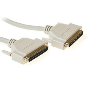 Serial 1:1 Connection Cable 37 Pin D-sub Male - 37 Pin D-sub Male 2m Ivory