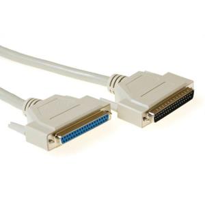 Serial 1:1 Connection Cable 37 Pin D-sub Male - 37 Pin D-sub Female 2m Ivory