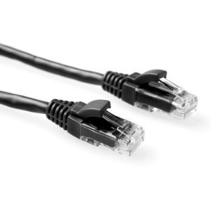 Cat5e Utp Component Level Patchcable Black 10m