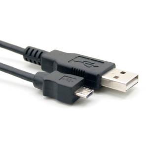 USB 2.0 Connection Cable USB A Male USB Micro B Male 3m Black