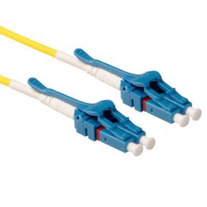Fiber Optic Patch Cable Lc-lc 9/125m Os2 G657a Uniboot + Extractor Duplex 3m Yellow