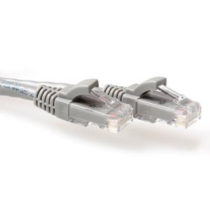 Patch Cable Utp CAT6 Snagless With Rj45 Connectors 2.5m Grey