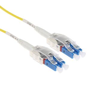 Fiber Cable with LC - Singlemode 9/125 OS2 Polarity Twist - 50cm - Yellow