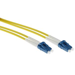 Fiber Patch Cable - LC - 9/125 OS2 Duplex Armored - 20M - Yellow