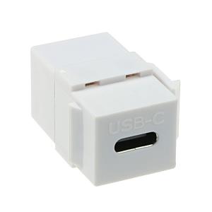 Keystone coupler USB-C female-female