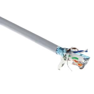 Solid Twisted Pair Cable - CAT6A F/UTP -  PVC AWG 23 CPR: B2ca - 500m