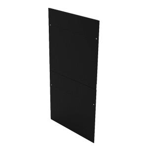 Side Panel - Horizontally Split - 1000mm - 42u  - Black