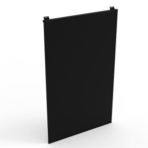 Flexible Side Wall Hpl - 300 X 1978mm - Black
