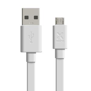 Flat Cable - USB - Micro USB - 3m - White