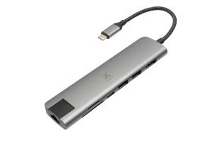 Worx Xwh07 USB-c Hub 7-in-1 - Black